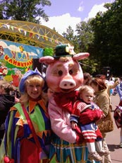 Ростовые куклы, детский праздник, скоморохи, клоуны, артисты, аквагрим для детей, ведущие.