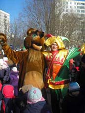 Ростовая кукла Медведь. Скоморохи. Ростовые Куклы. Клоуны Ростовая кукла Медведь. Скоморохи. Ростовые Куклы. Клоуны