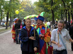 Скоморохи на ярмарку. Конкурсы со скоморохами. Городские праздники со скоморохами. День города.